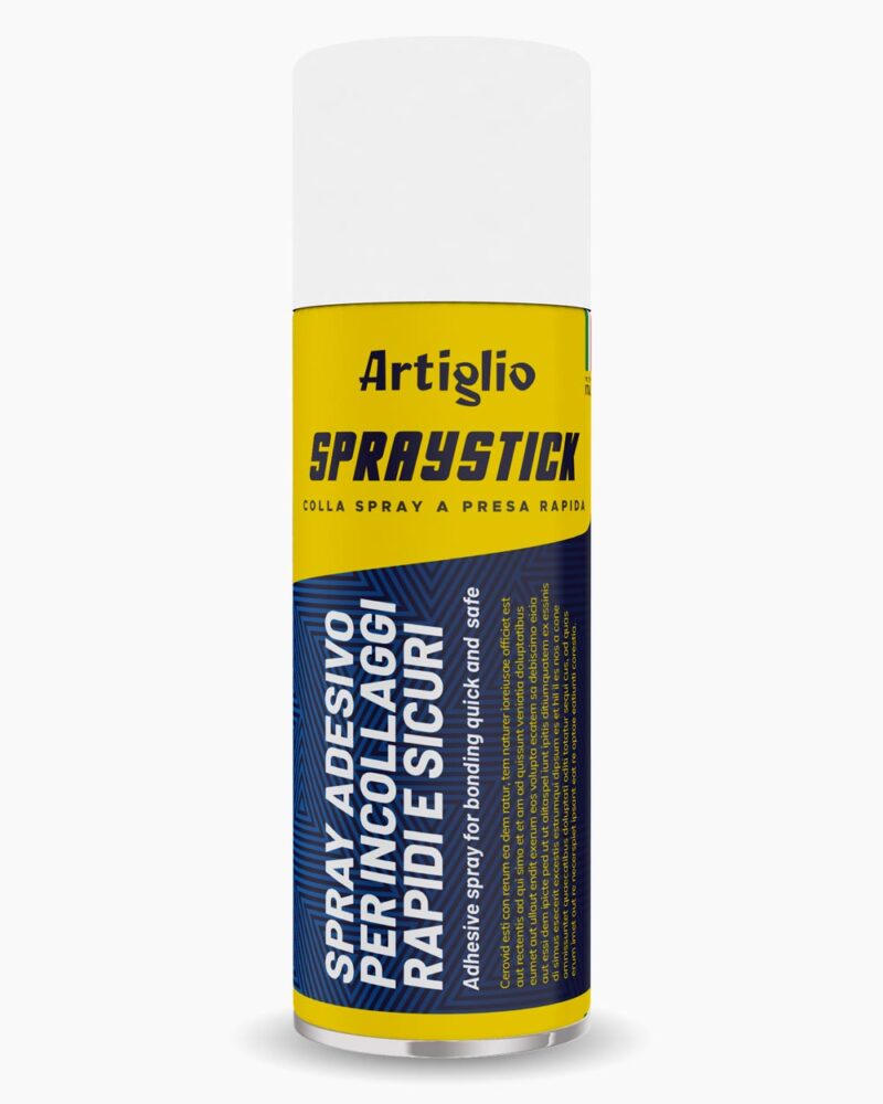 sviluppo packaging bombolette colla spray