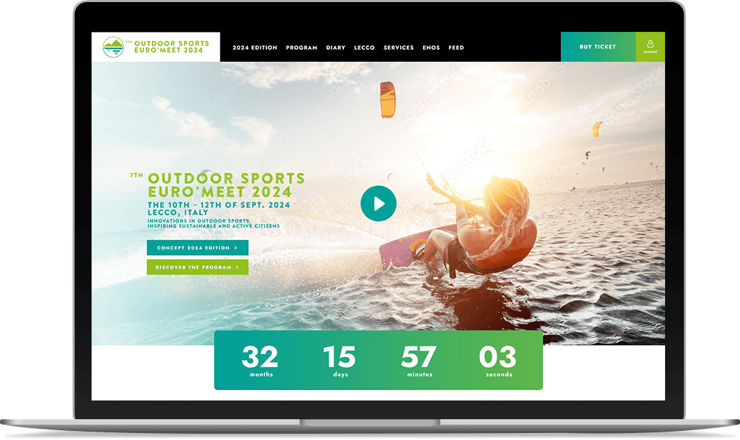 sviluppo e-commerce vendita ticket evento euromeet 2024 Lecco
