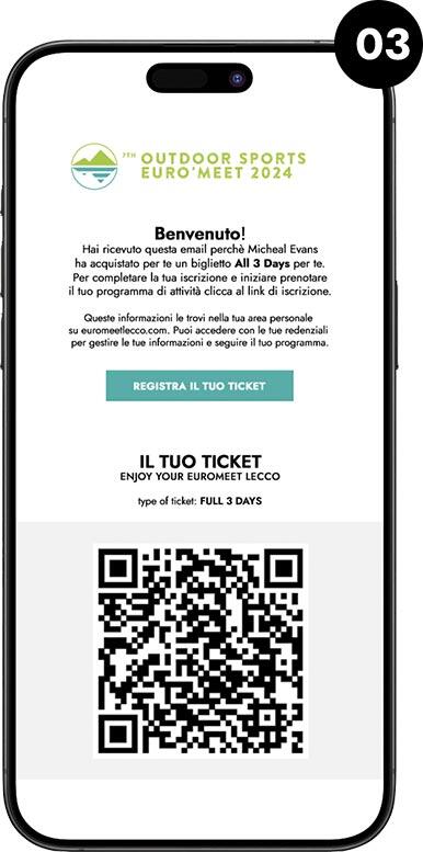 sviluppo e-commerce vendita ticket evento euromeet 2024 Lecco