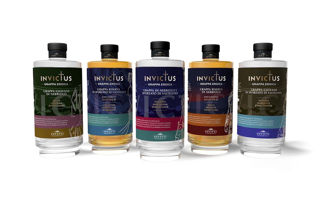progettazione packaging ed etichette per distillati e grappe