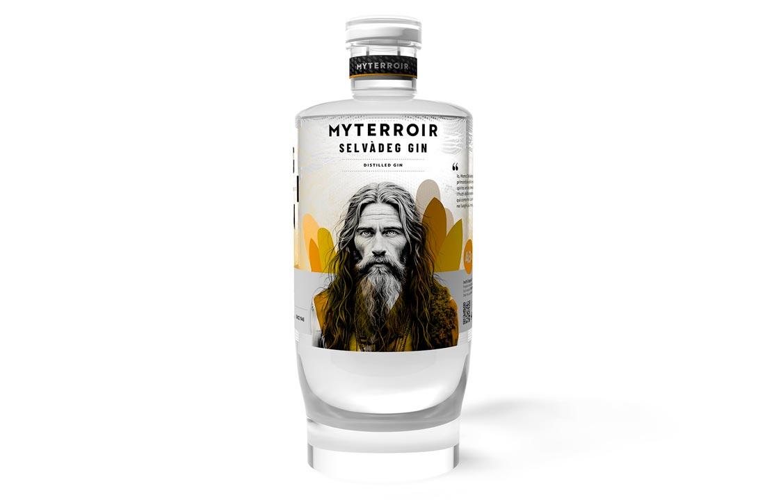 progettazione packaging distilled gin fruttato