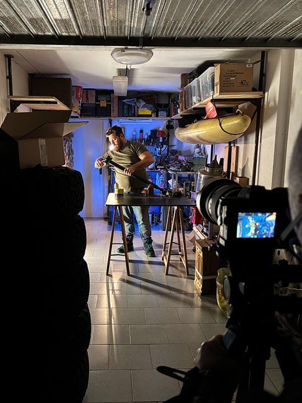 Shooting fotografico professionale con Rulof e i prodotti Artiglio