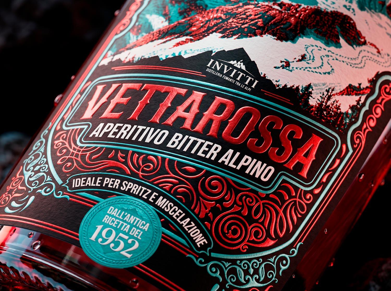 dettaglio cromature e finiture packaging bitter