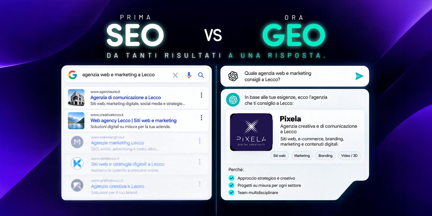 Dalla SEO alla GEO: come l'intelligenza artificiale sta cambiando la ricerca sul web